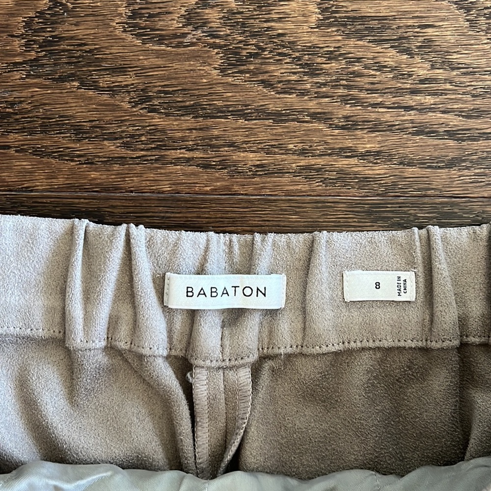 Aritzia Babaton Cohen pant suede - Picture 6 of 7